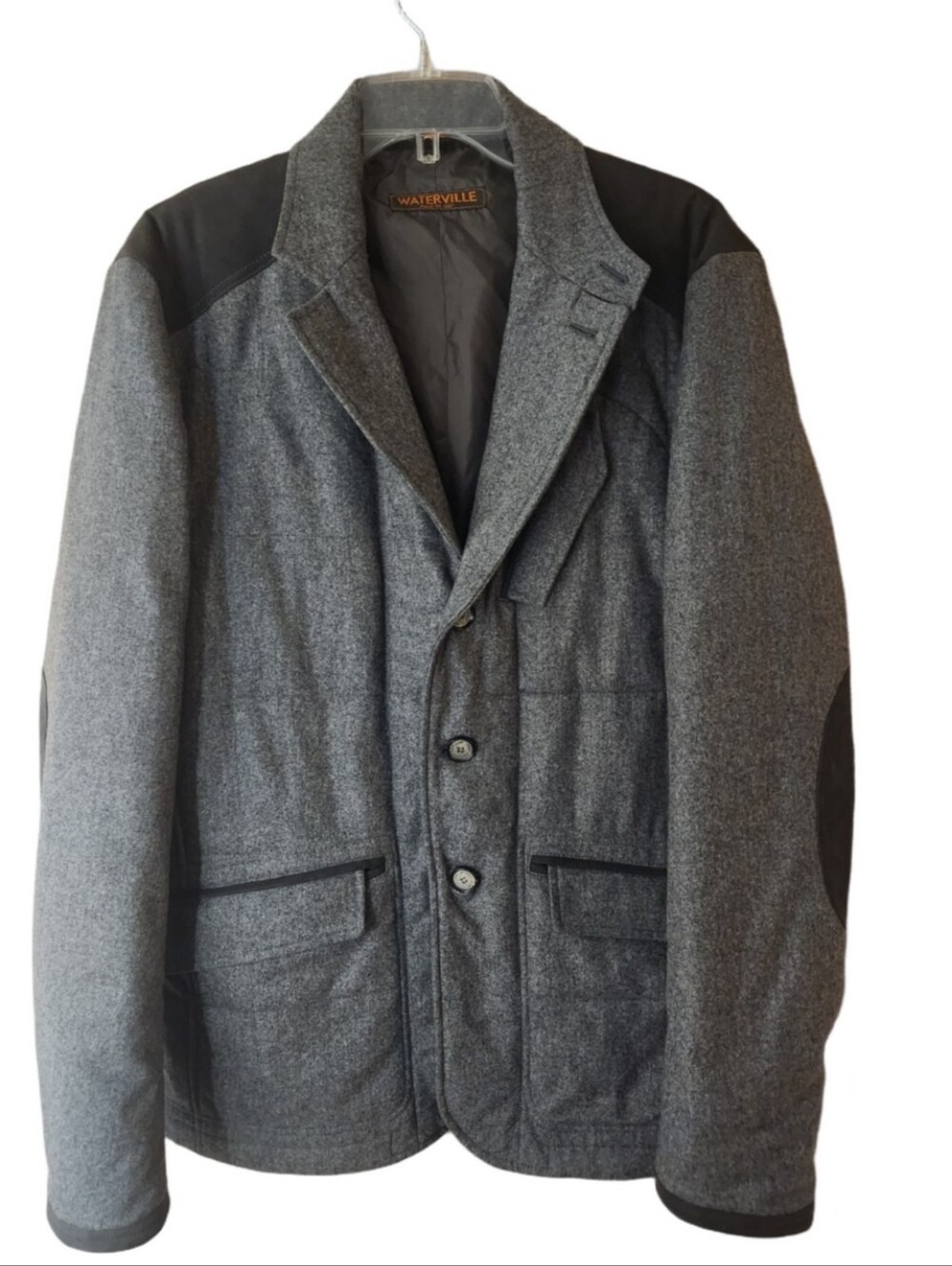 Waterville Men's 100% Lana Wool Gavin Hybrid Field Blazer Jacket 52 (42 US)